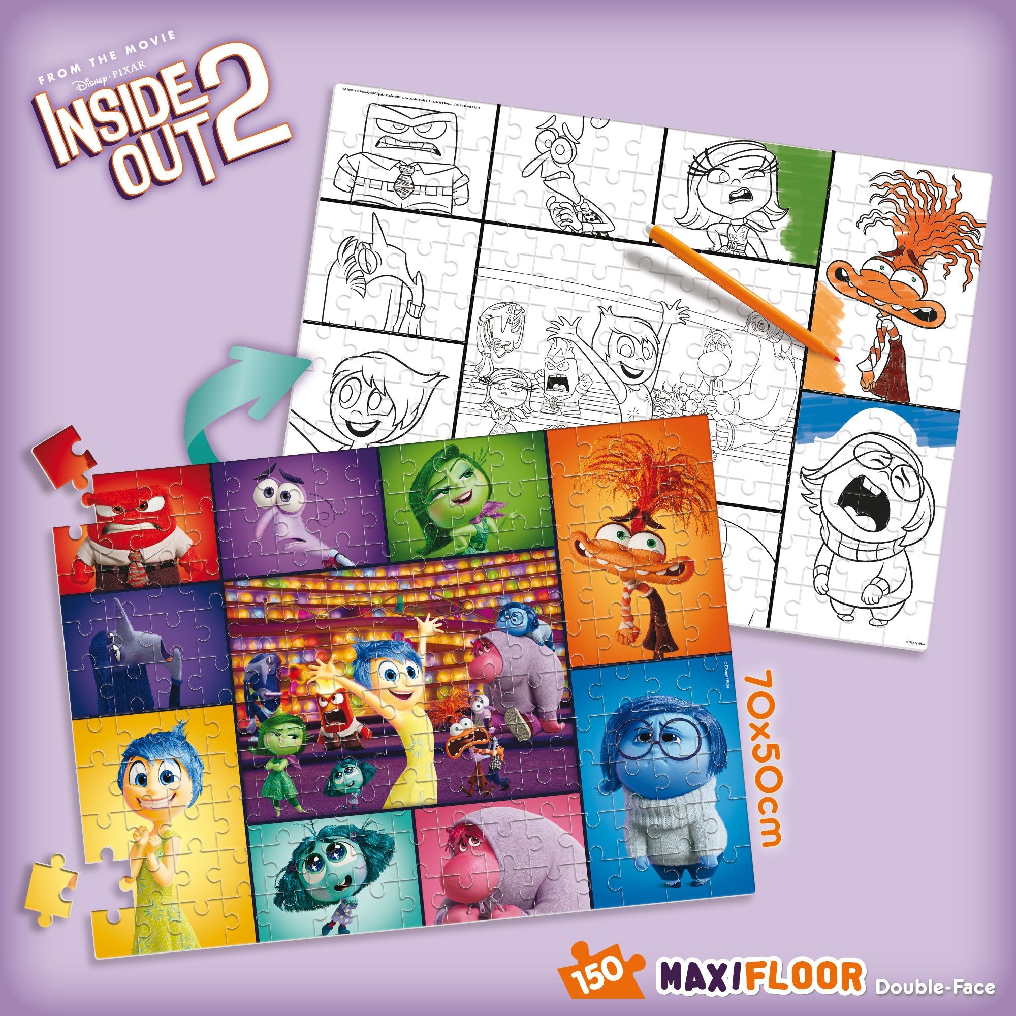 EAN 8008324109814 - Lisciani 109814 puzzle Puzzle rompecabezas 150 pieza(s) Dibujos imagen 4