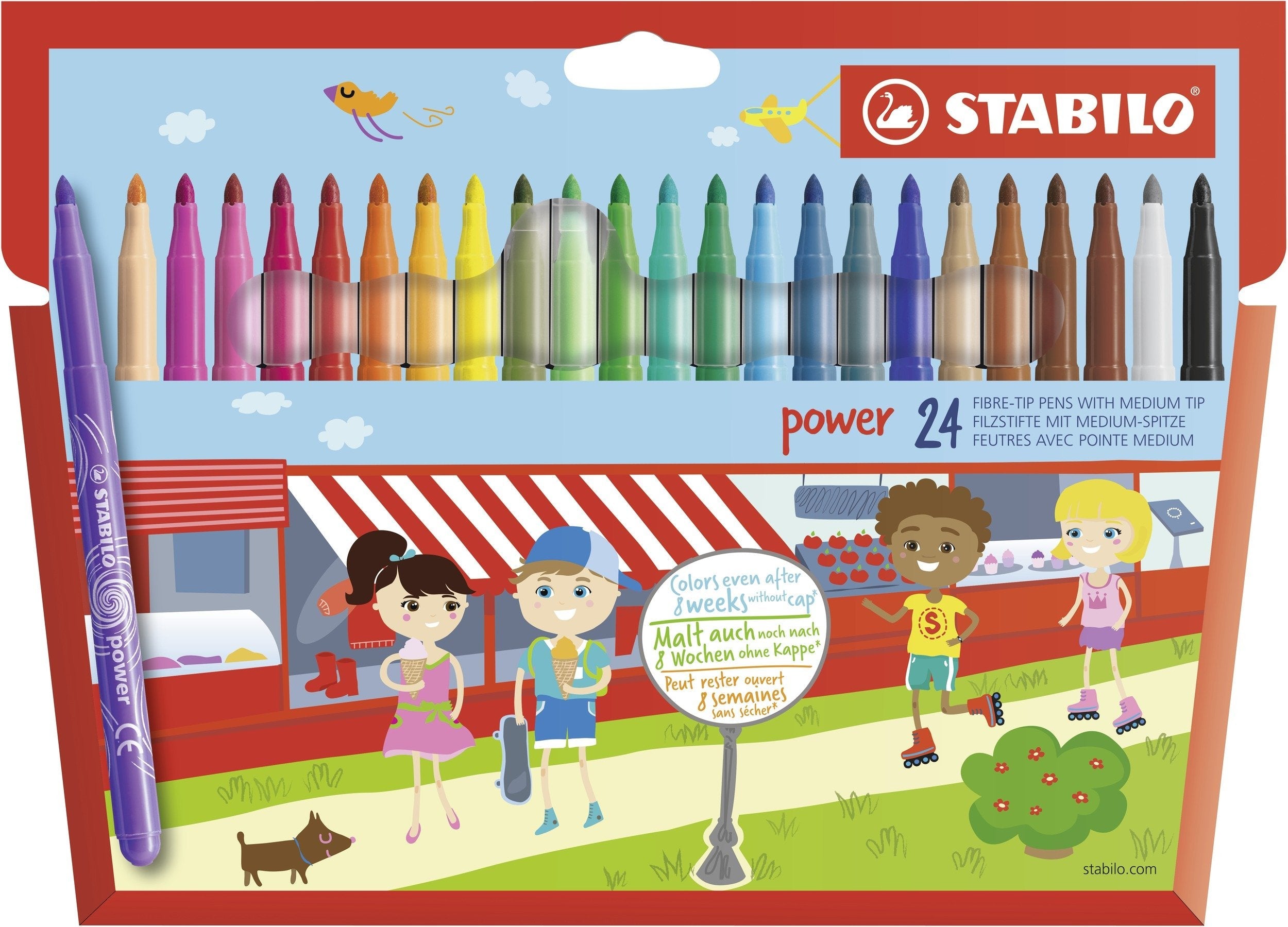 Stabilo Rotulador Power Estuche De 24 C/Surtidos