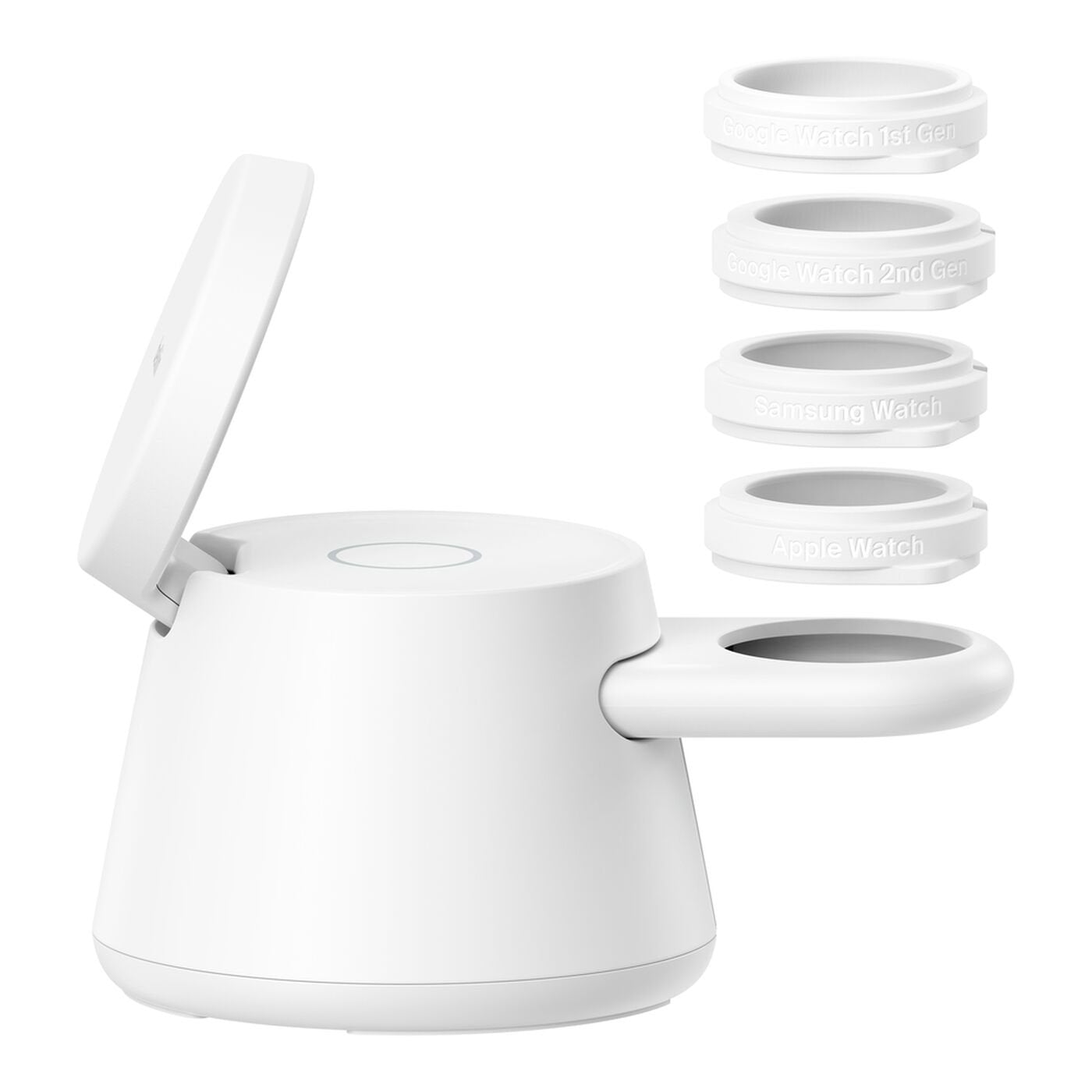 Belkin Ultracharge 25w Qi2 White Modular Charg.Station Wiz052kqwh