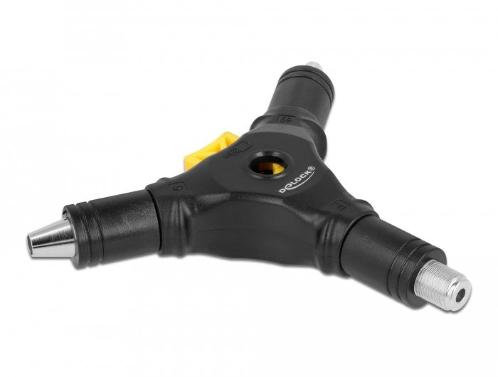 EAN 4043619905157 - DeLOCK 90515 crimpadora Herramienta combinada Negro imagen 1