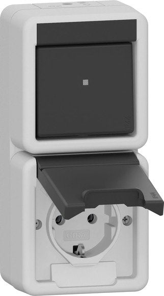 Gira 417630 Toma De Corriente Schuko Gris