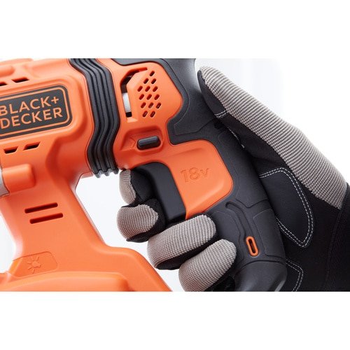 Martillo Combinado Inalámbrico Black+Decker -Bcd900e2k, 18 Voltios, Martillo Perforador Bcd900e2k-Qw