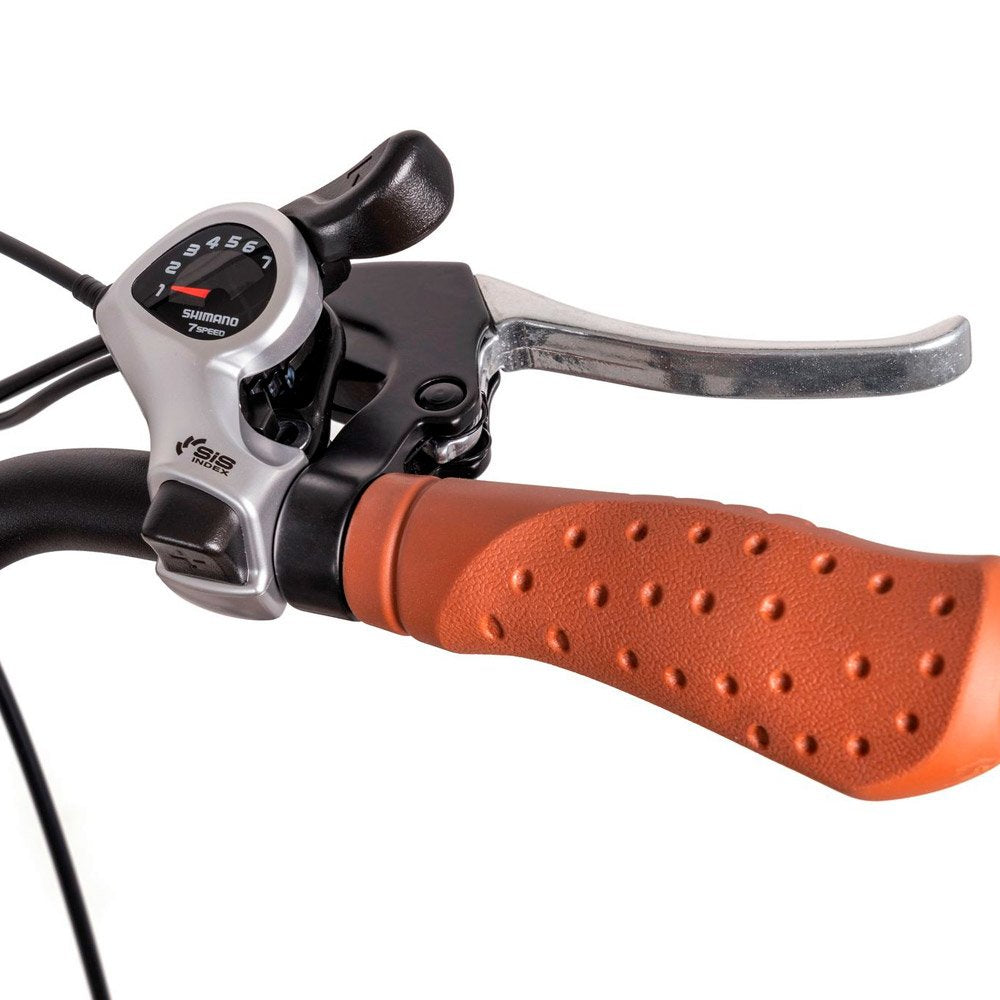 Bicicleta Electrica Youin Youride Viena Color Crema Diseño De Paseo Motor 36v 15ah Lcd Display