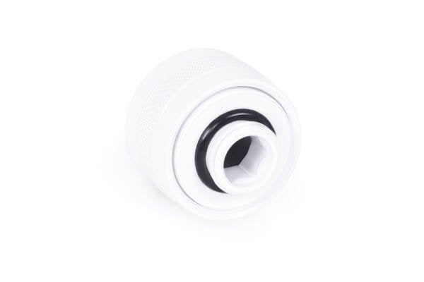 Alphacool Eiszapfen Pro Anschluss 16mm Hardtube Fitting G1/4, 6-Pack - Blanco