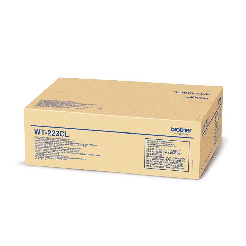 EAN 0012502651680 - Brother WT-223CL pieza de repuesto de equipo de impresión Colector de tóner usado 1 pieza(s) imagen 2