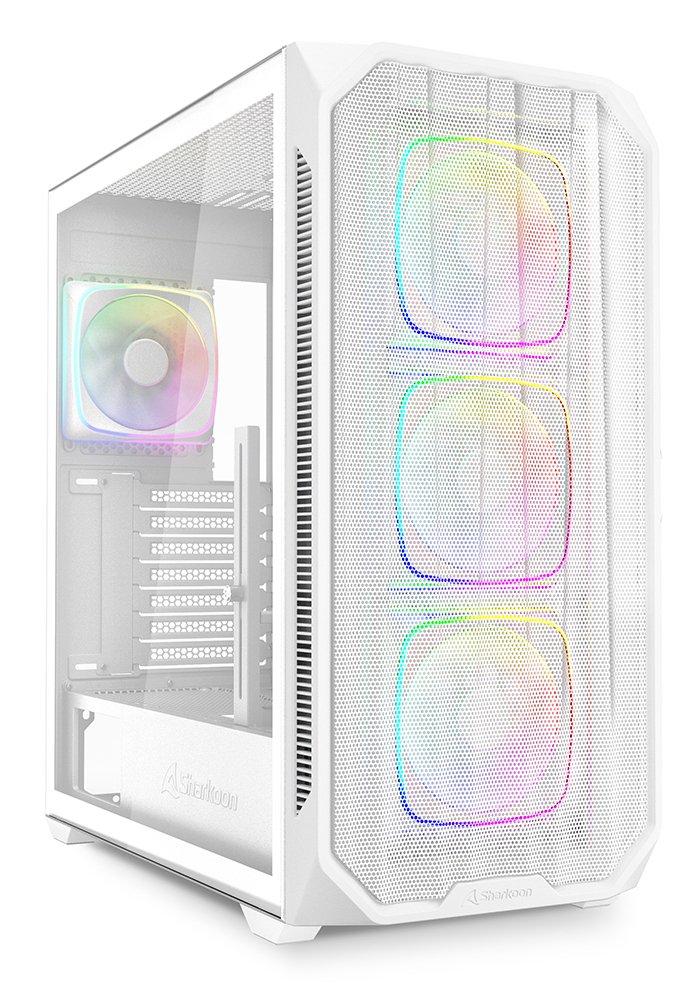 EAN 4044951041688 - Sharkoon AK5M RGB Midi Tower Blanco imagen 1