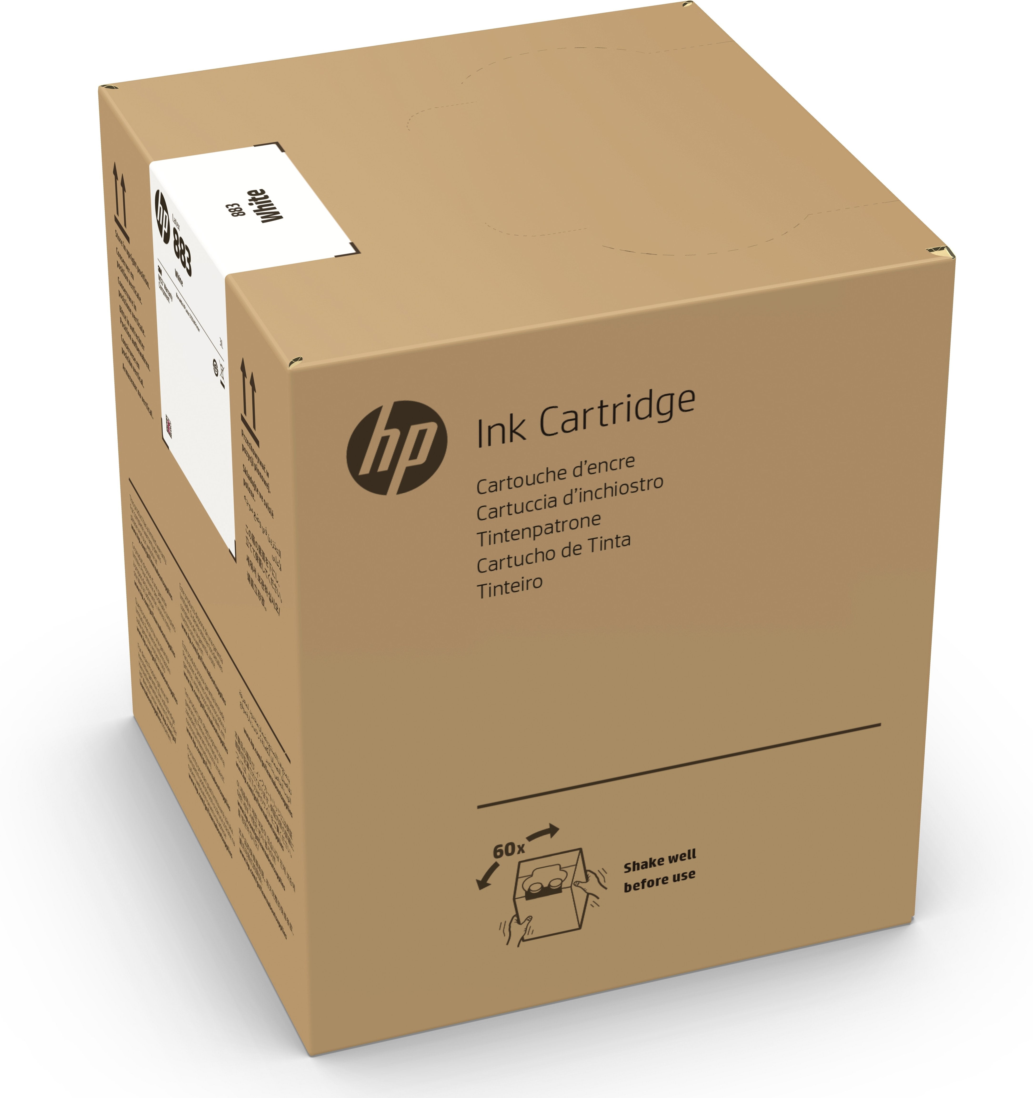EAN 195697107382 - HP 883 3-liter White Latex Ink Cartridge cabeza de impresora imagen 1