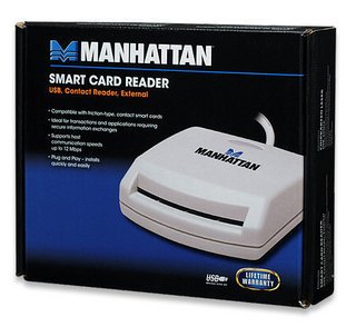 Manhattan Smart Card Reader Compatible With Friction-Type Contact Smart Cards