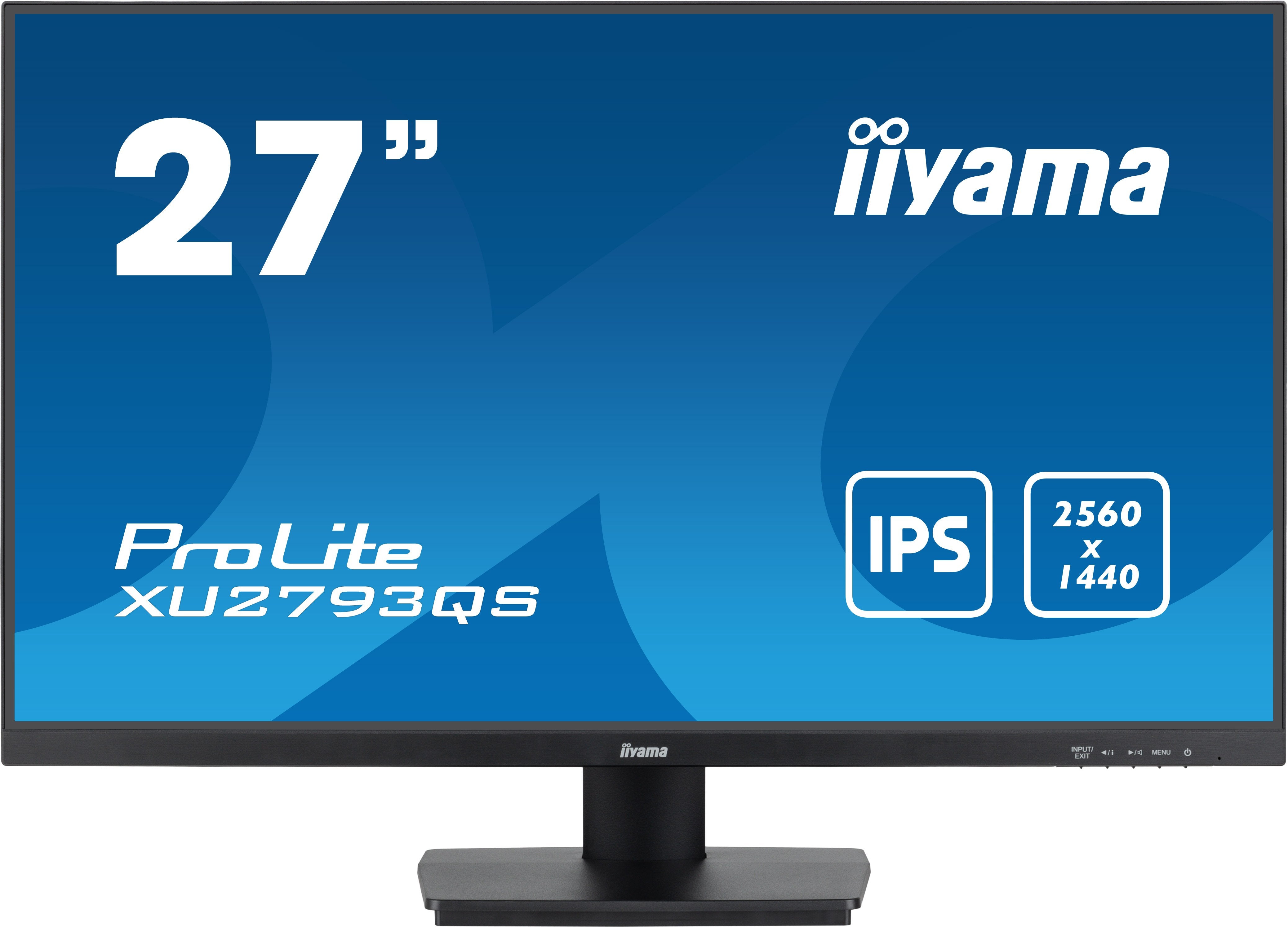 EAN 4948570124664 - iiyama ProLite XU2793QS-B7 pantalla para PC 68,6 cm (27") 2560 x 1440 Pixeles 4K Ultra HD LED Negro imagen 1
