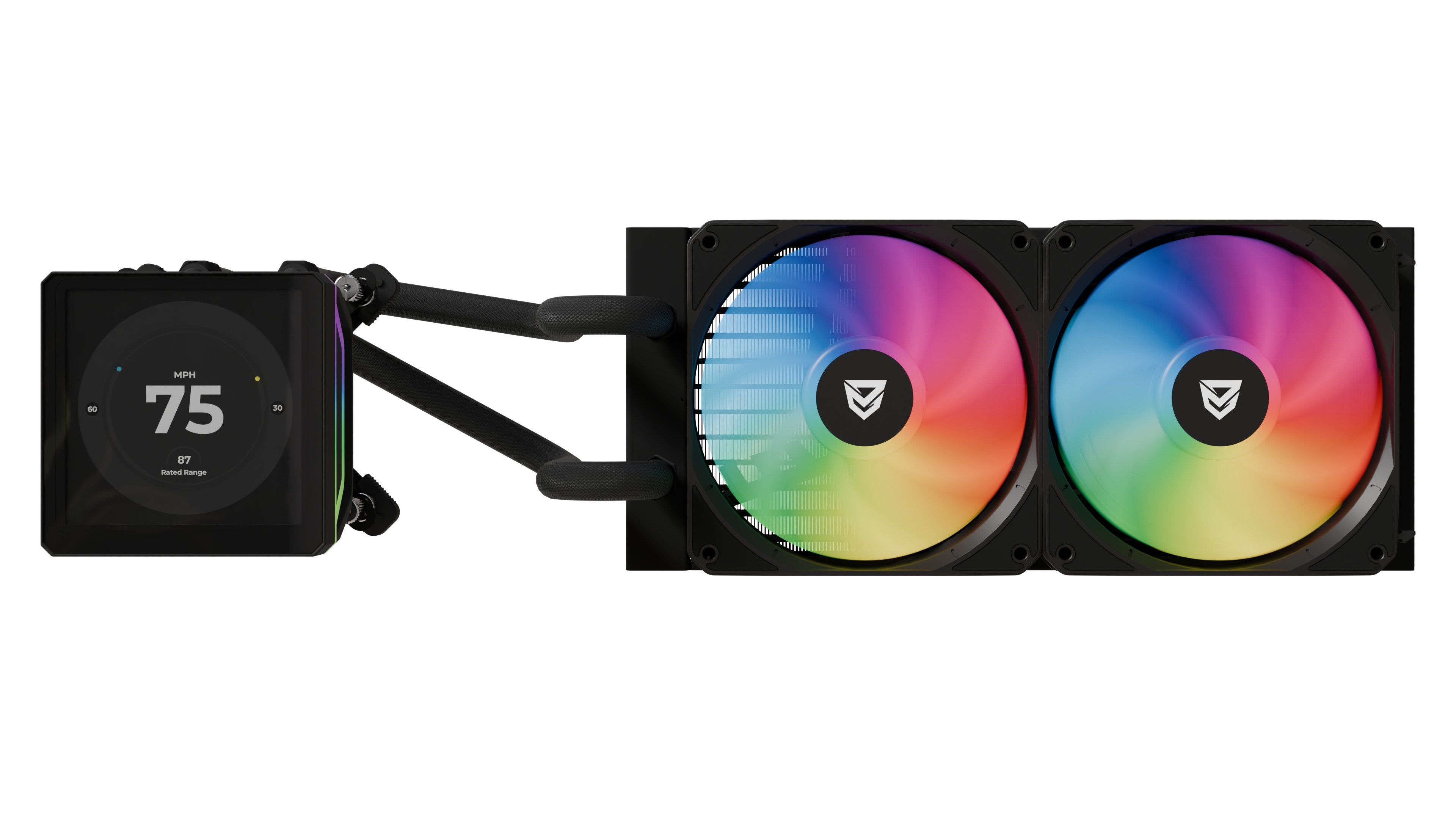 EAN 8435443722424 - Nfortec NF-SFAN-SEDNA-240-BLACK sistema de refrigeración para ordenador Procesador Sistema de refrigeraci imagen 6