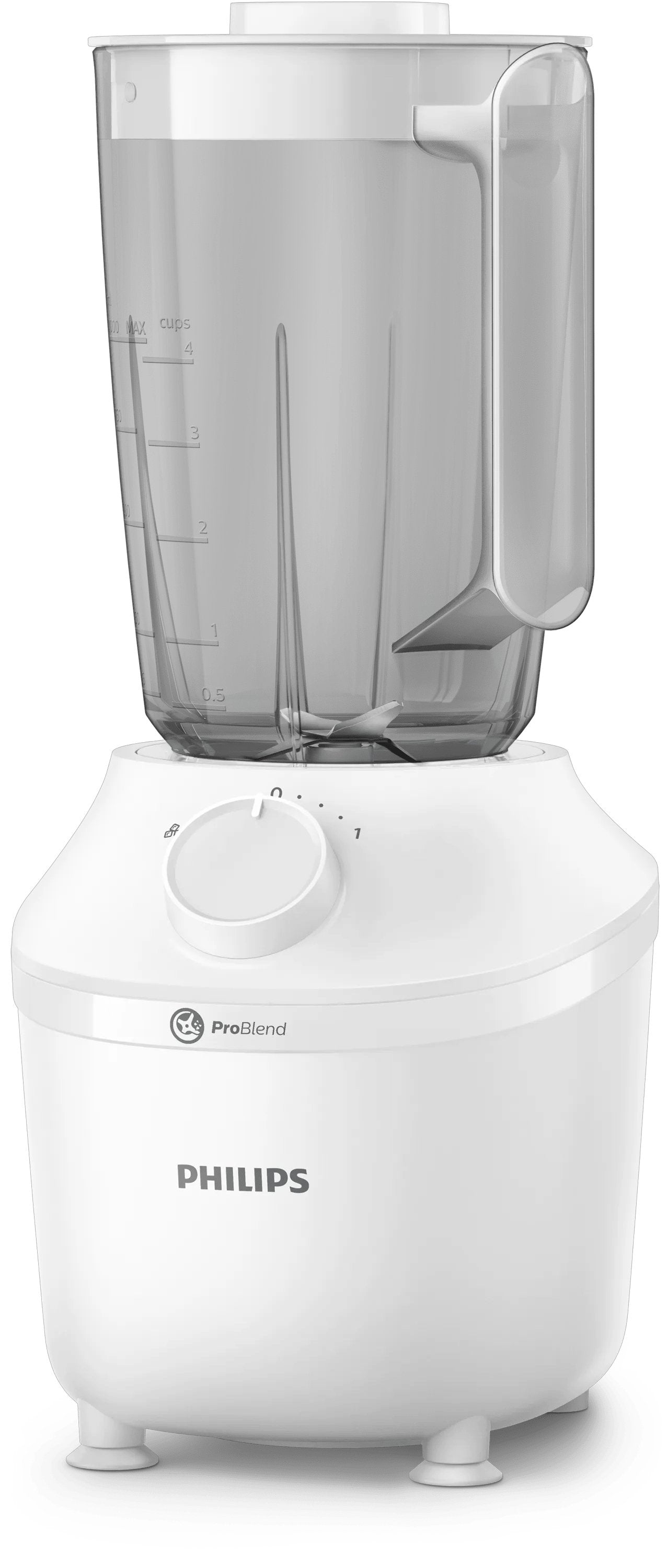 EAN 8720389001260 - Philips 3000 series HR2041/00 licuadora Batidora de vaso Blanco imagen 1