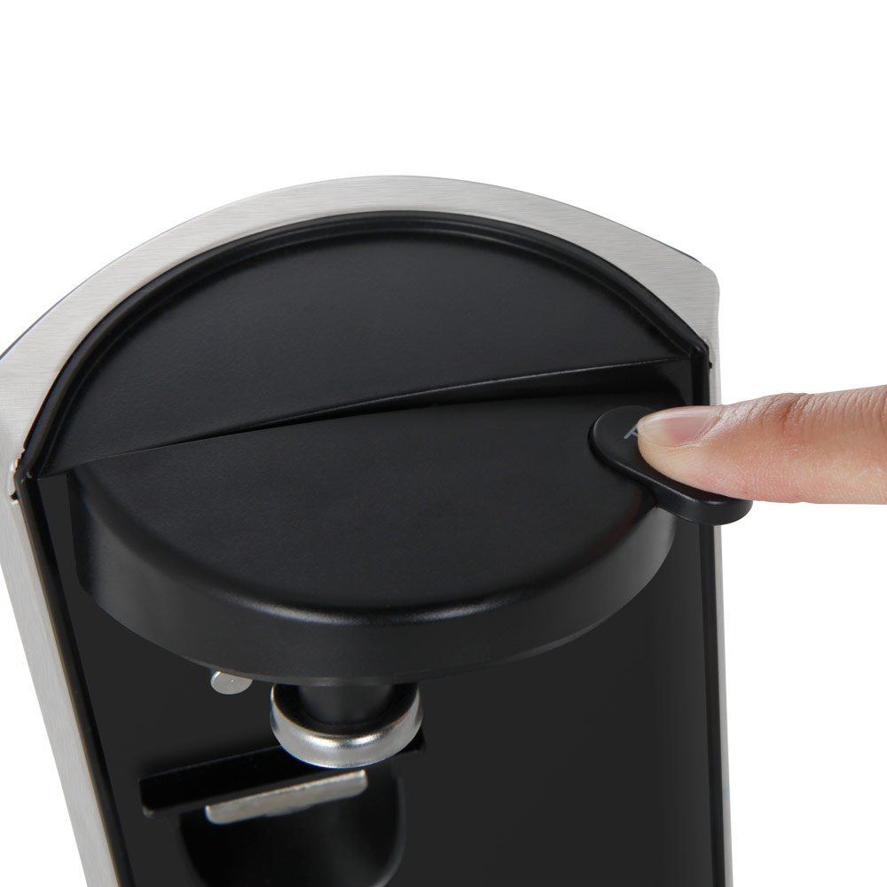 Orbegozo Cu 6500 Abrelatas Electrico 3 En 1 - Practico Y Funcional - Cuchilla De Acero Inoxidable - Potencia 60w -