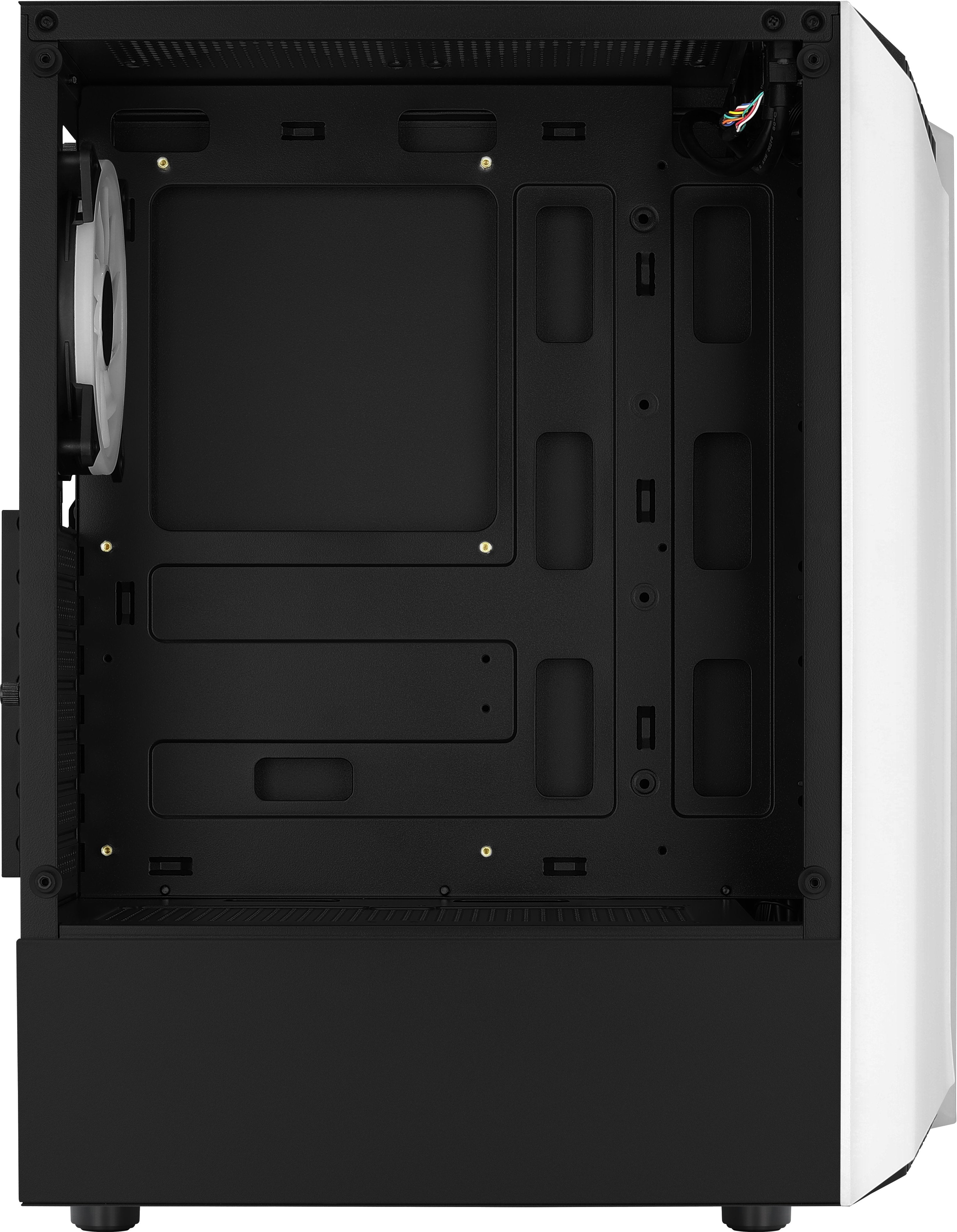 Caja Pc Aerocool Torre Atx Bionic V2 Rgb White