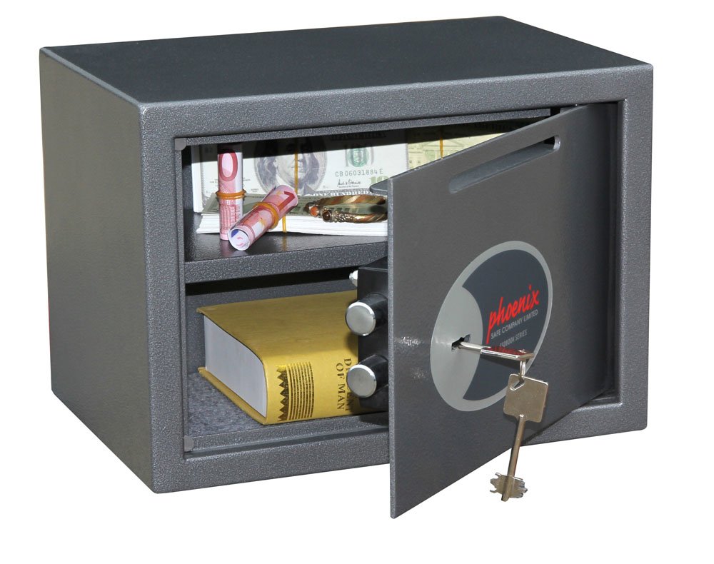 Caja Fuerte Antirrobo Phoenix Ss0802kd Vela Home Office