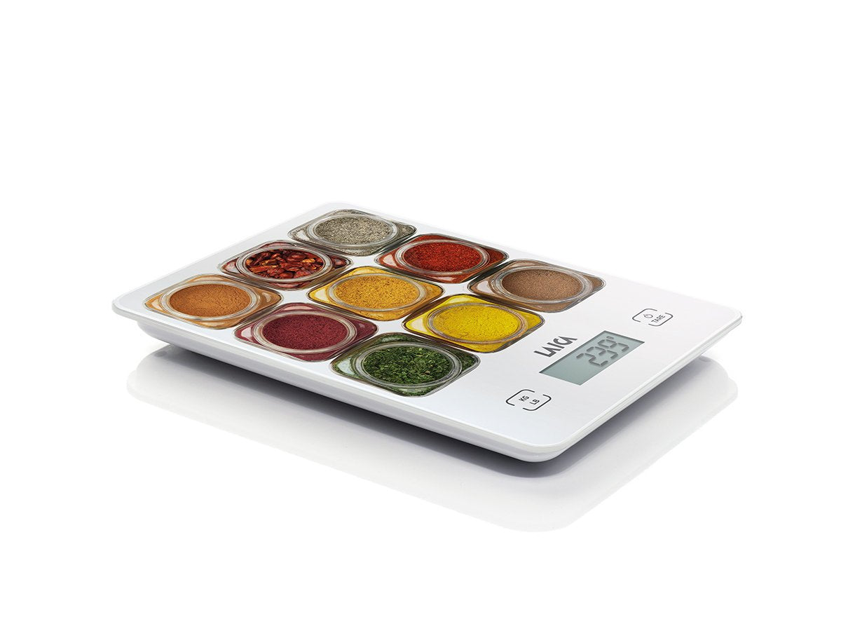 Báscula De Cocina Laica Ks1040 5kg Blanco