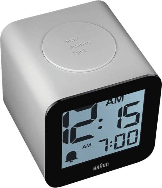 Braun Bc 25 Wp Weiss Quarzwecker Mit Sprachausgabe