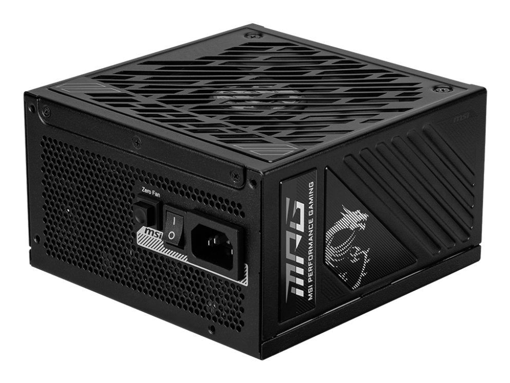 EAN 4711377243780 - MSI MPG A850GS PCIE5 unidad de fuente de alimentación 850 W 24-pin ATX ATX Negro imagen 1