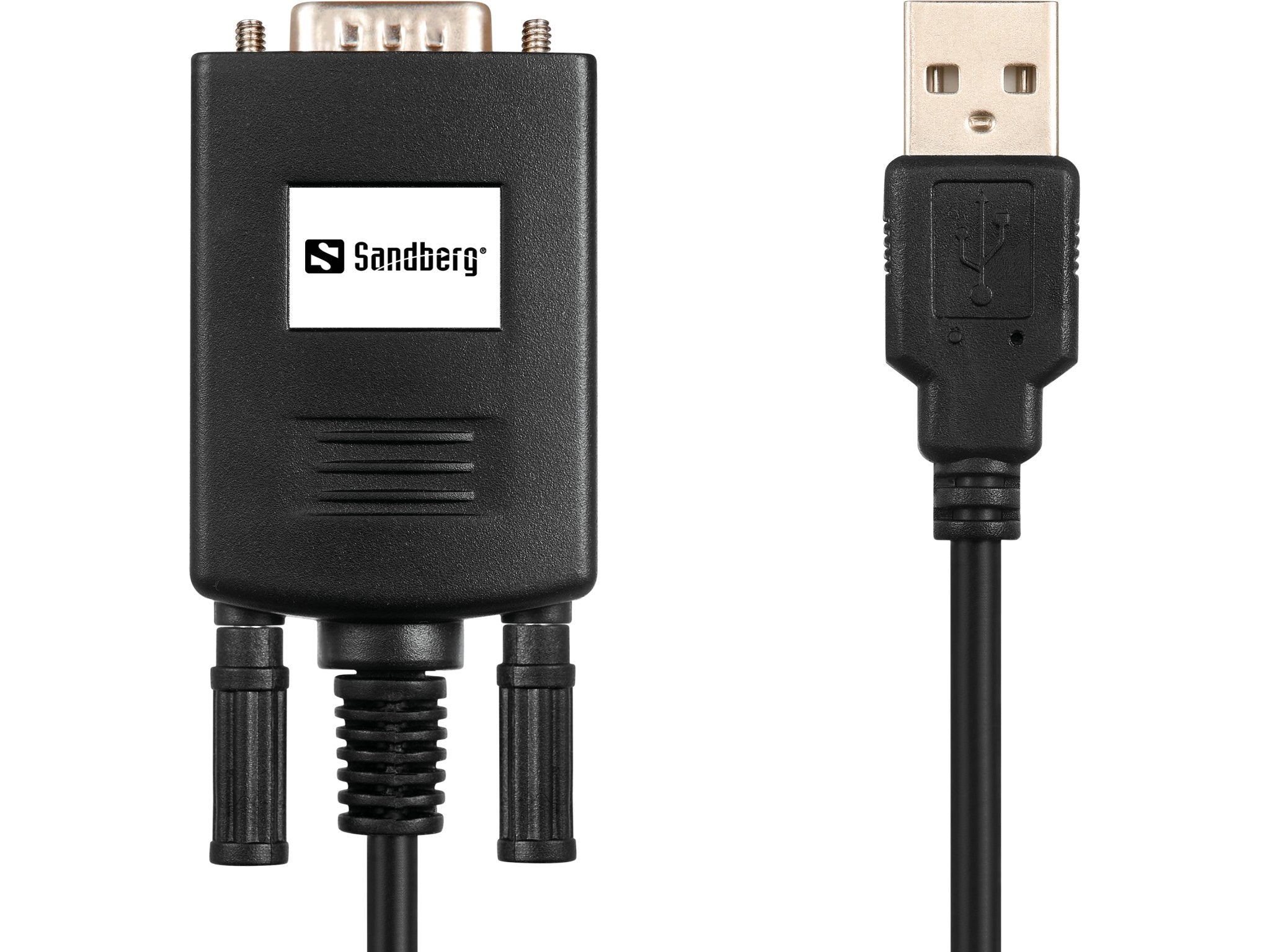 Sandberg Usb A Serial Link Adaptador Usb 2.0 De 9 Pines Para Dispositivos Serial Com De 9 Pines Móvil Rs232