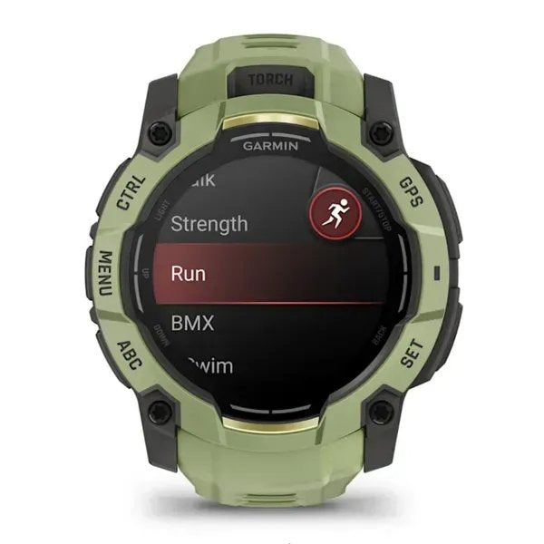 Instinct 3,50mm,Amoled,Fern Green/Gray, Fern Green Band, Ww