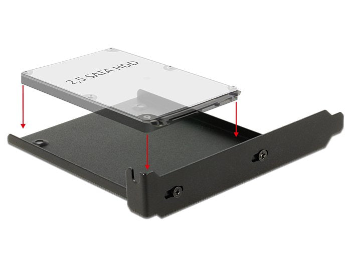 EAN 4043619182121 - DeLOCK 18212 parte carcasa de ordenador Universal Funda de disco duro imagen 1