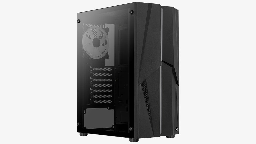 Caja Pc Aerocool Midi Mecha V2 Microatx/Atx/Miniitx O.N. 1xargb