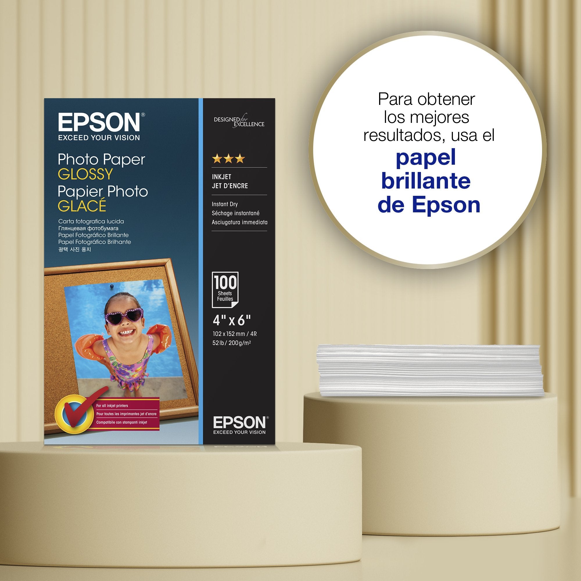 EAN 8715946529509 - Epson Photo Paper Glossy Brillo imagen 2