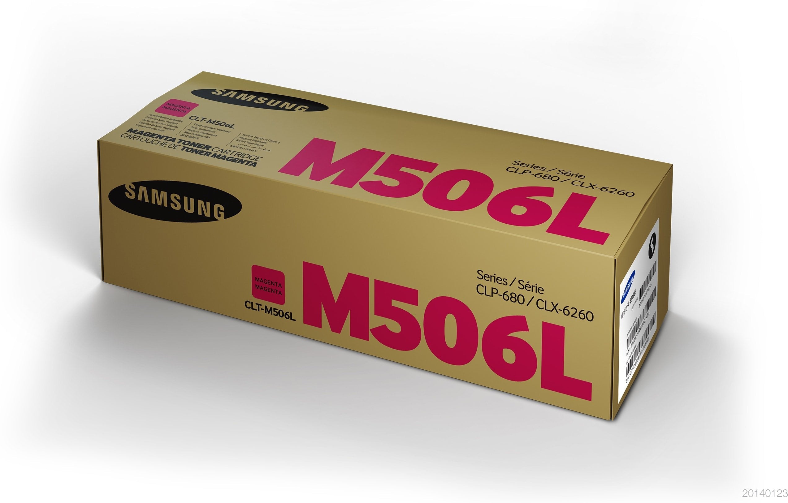 Samsung Clp680/Clx6260 Magenta Toner Original - Clt-M506l/Su305a
