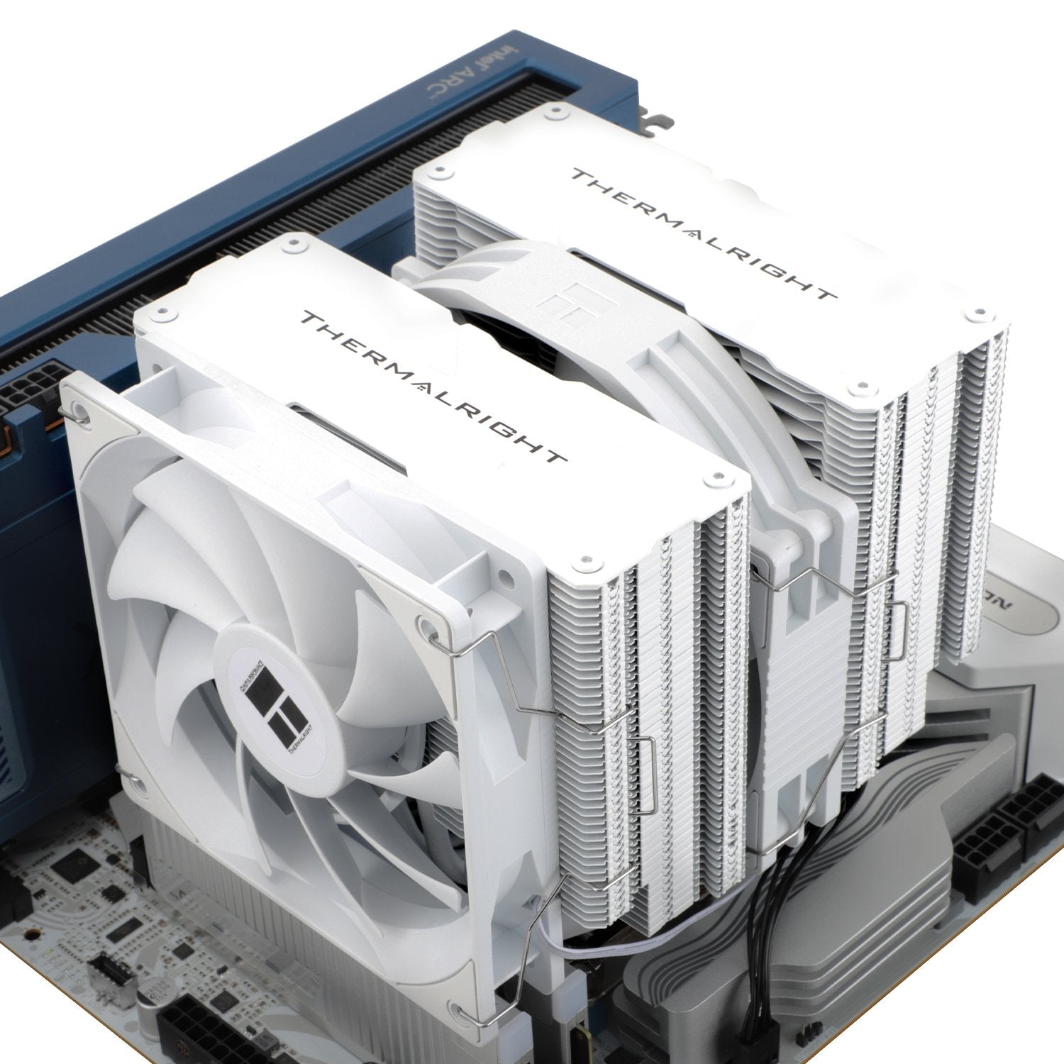 K Ventilateur Pour Processeur Thermalright Peerless Assassin 140 (Blanc)