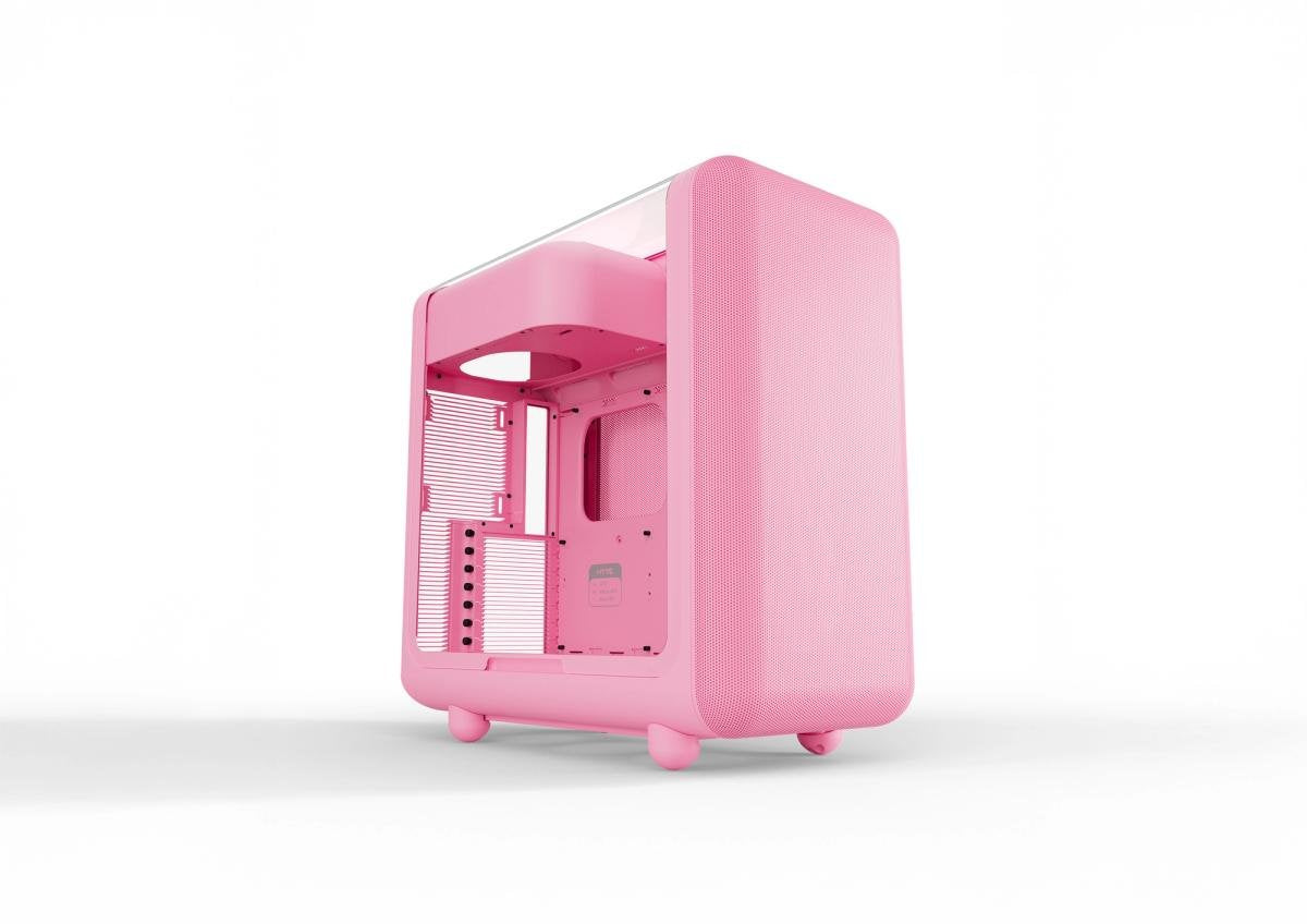 EAN 1220000352575 - HYTE X50 MID TOWER CASE STRAWBERRY MILK imagen 1