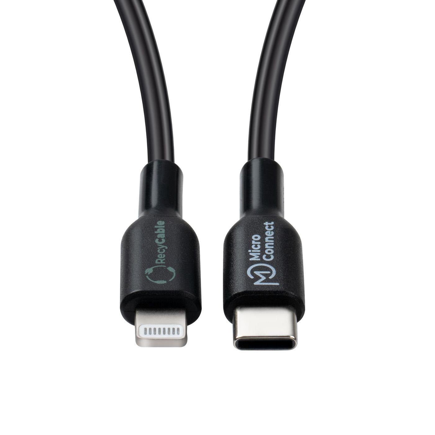 EAN 5715063597521 - Microconnect ECO-USB3.1CL1 cable de conector Lightning 1 m Negro imagen 3