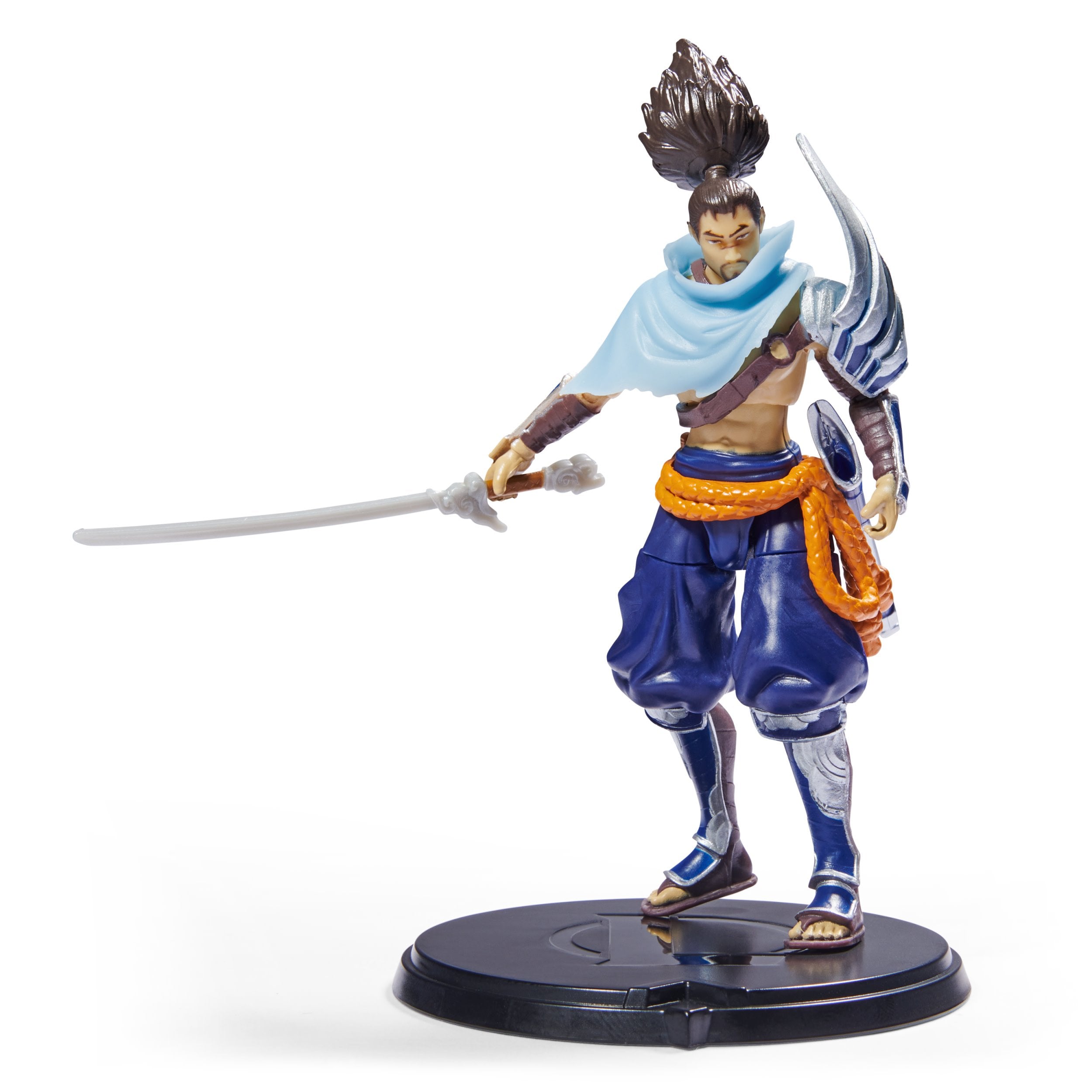 Spin Master League Of Legends - Figura De Acción De Yasuo De 10 Cm Con Espada Y Base De Pantalla, Figura De Juego 6062259