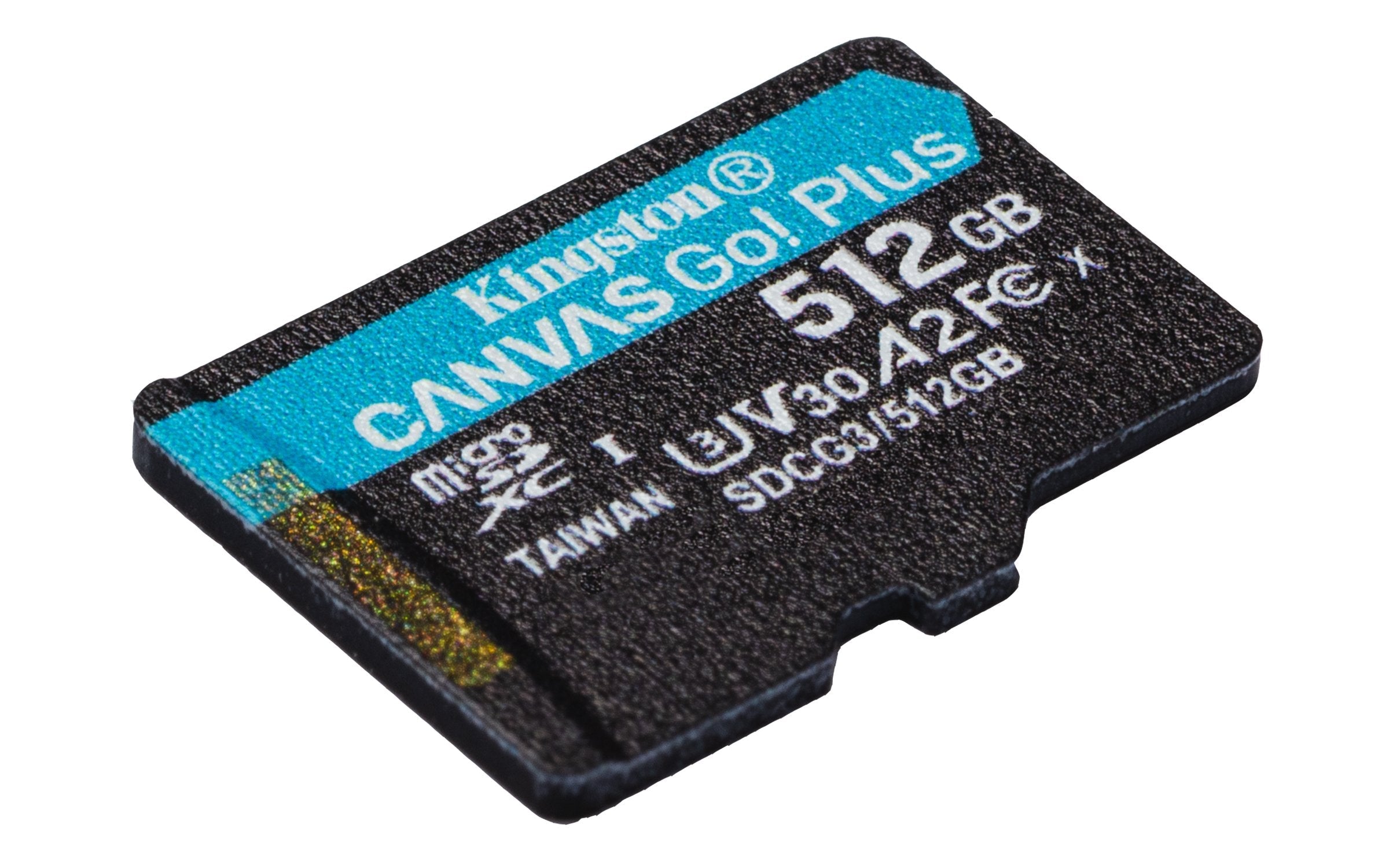 Micro Sd Kingston 512gb Canvas Go Plus 170r, Up To 170mb/S, A2, Adapter Included