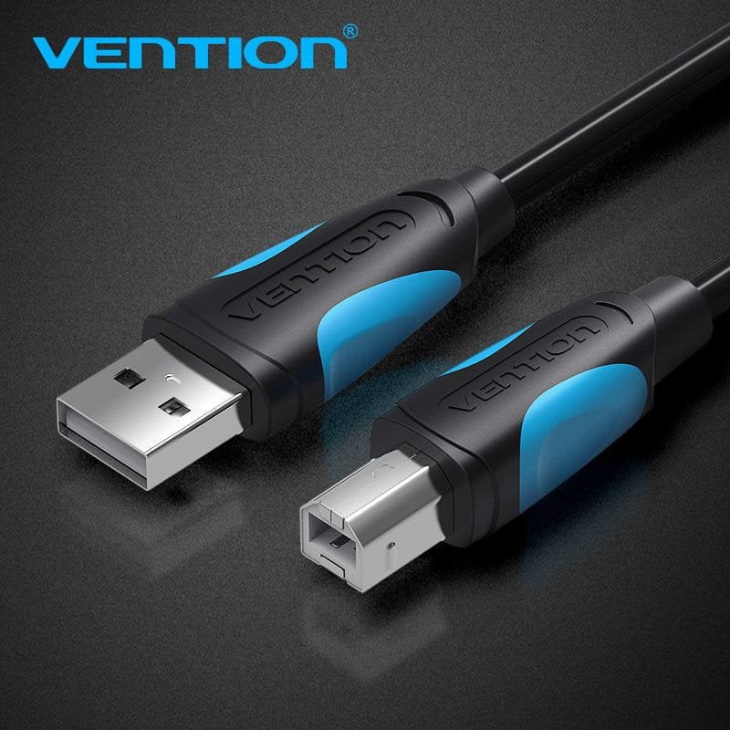 Cable Usb 2.0 Impresora Vention Vas-A16-B200 Usb Tipo-B Macho Usb Macho 2m Negro
