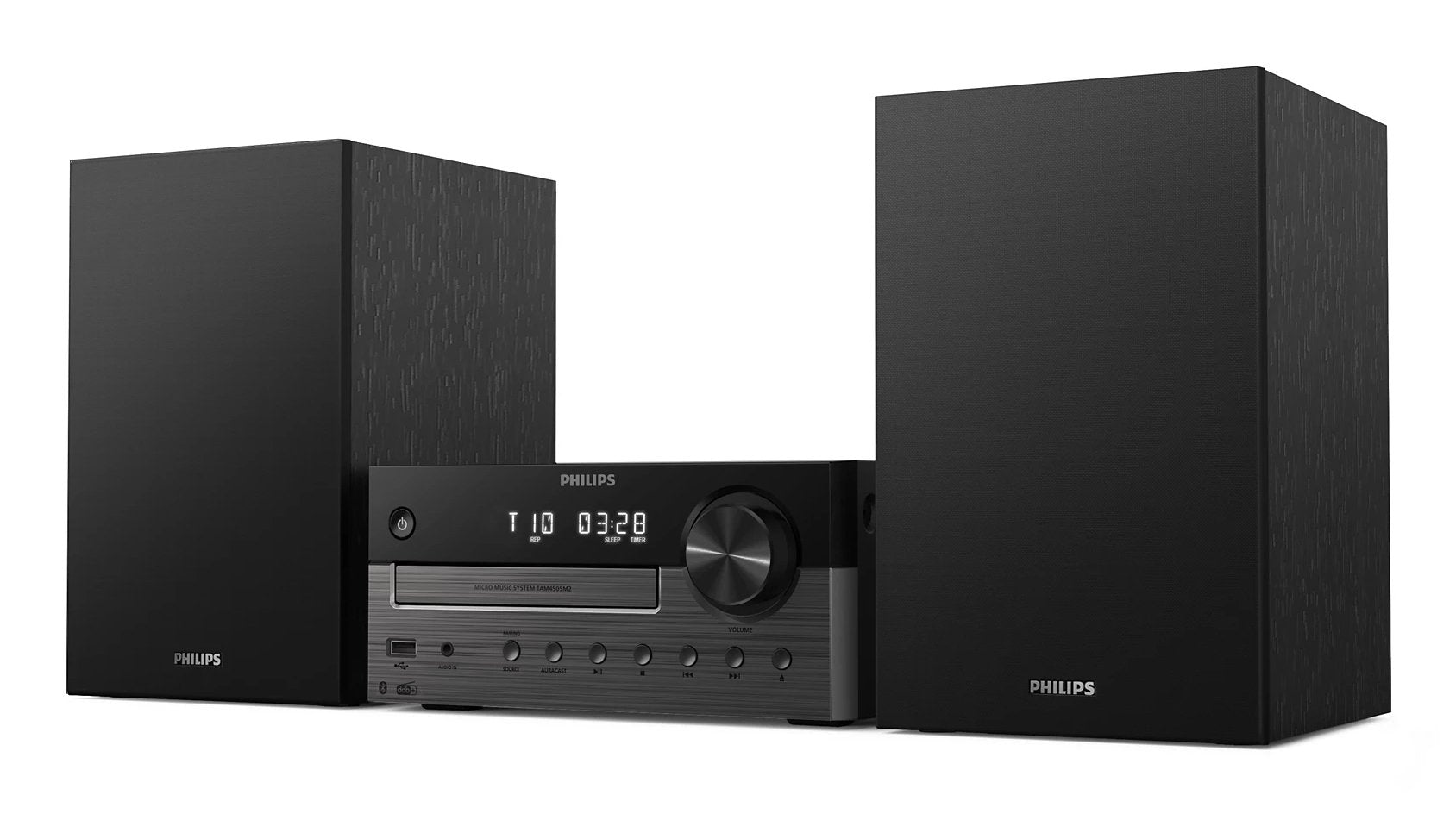 EAN 4895229160613 - Philips TAM4505M2/12 sistema de audio para el hogar Microcadena de música para uso doméstico 80 W Negro, imagen 3