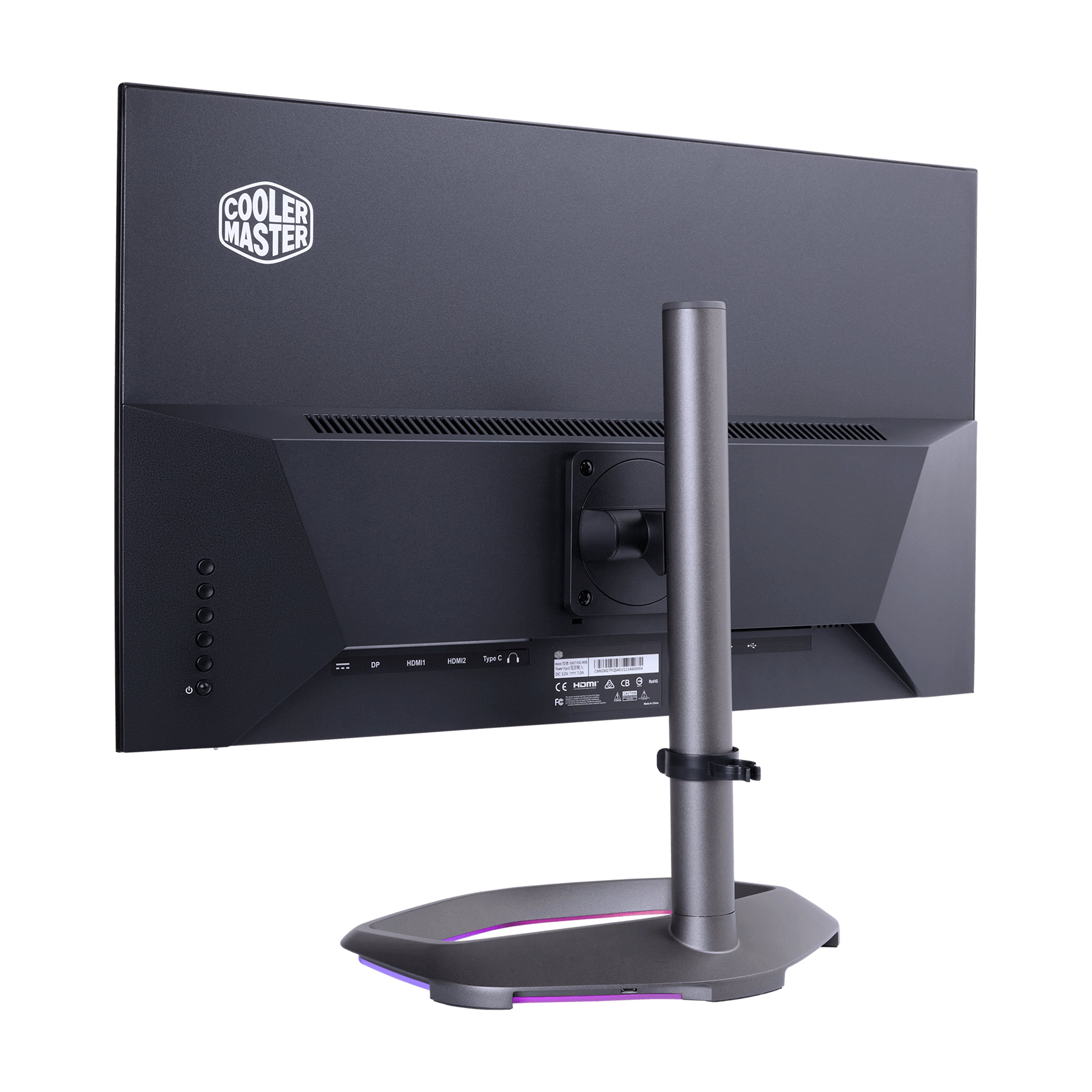 Monitor Cooler Master Gaming Gm27-Fqs Argb 68,6 Cm (27") 2560 X 1440 Pixeles Quad Hd Led Negro, Monitor De Gaming Negro, 68,6 Cm (27"), 2560 X 1440 Pixeles, Quad Hd, Led, 1 Ms, Negro