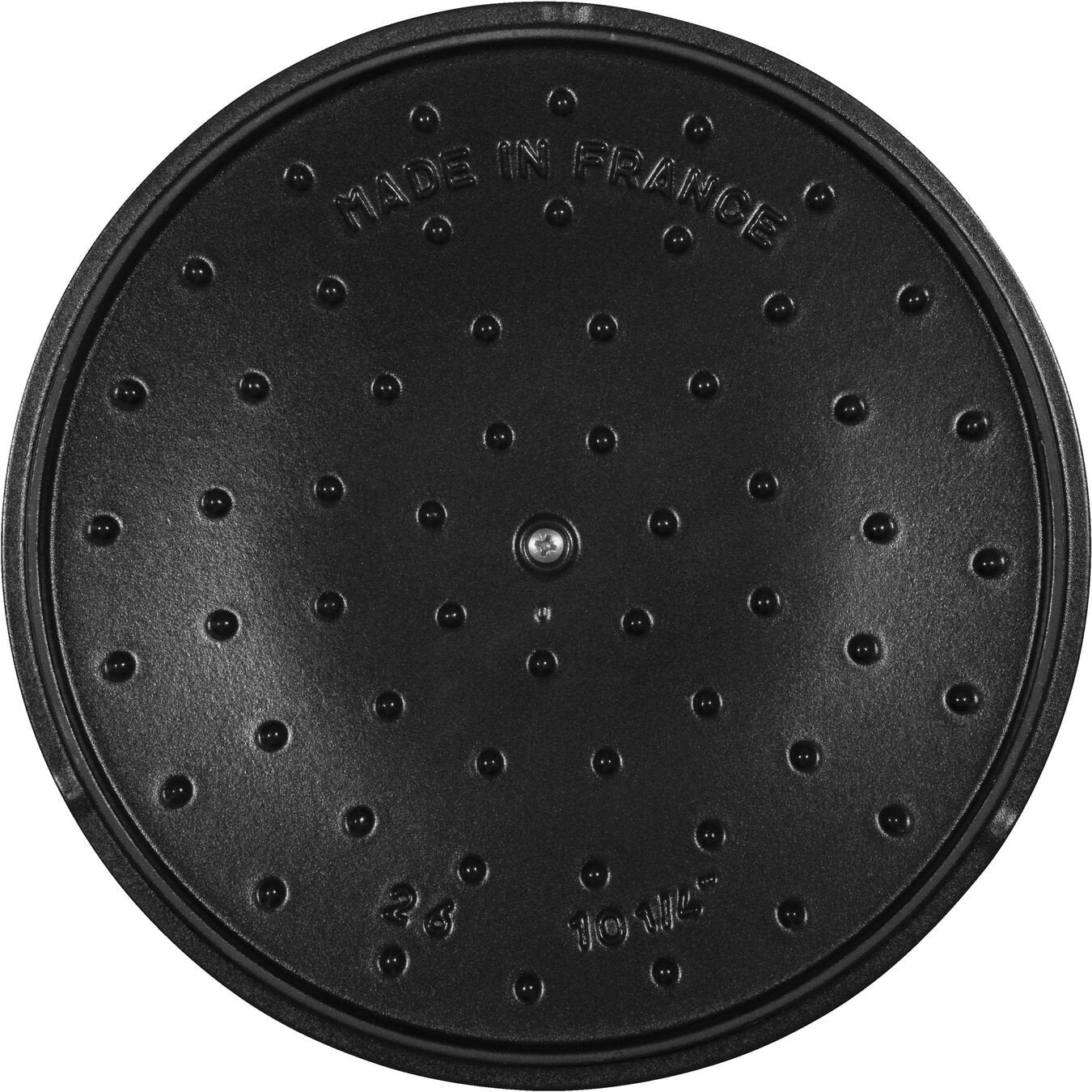 Ollas Zestaw 2 Naczyn Zeliwnych Z Pokrywka Staub 40508-384-0 - Czerwony 24 Cm