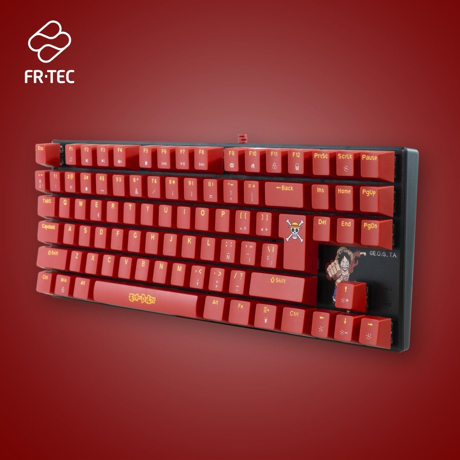 EAN 8436563094514 - Blade Gaming OP4001 teclado Juego USB QWERTY Inglés, Español Borgoña imagen 2