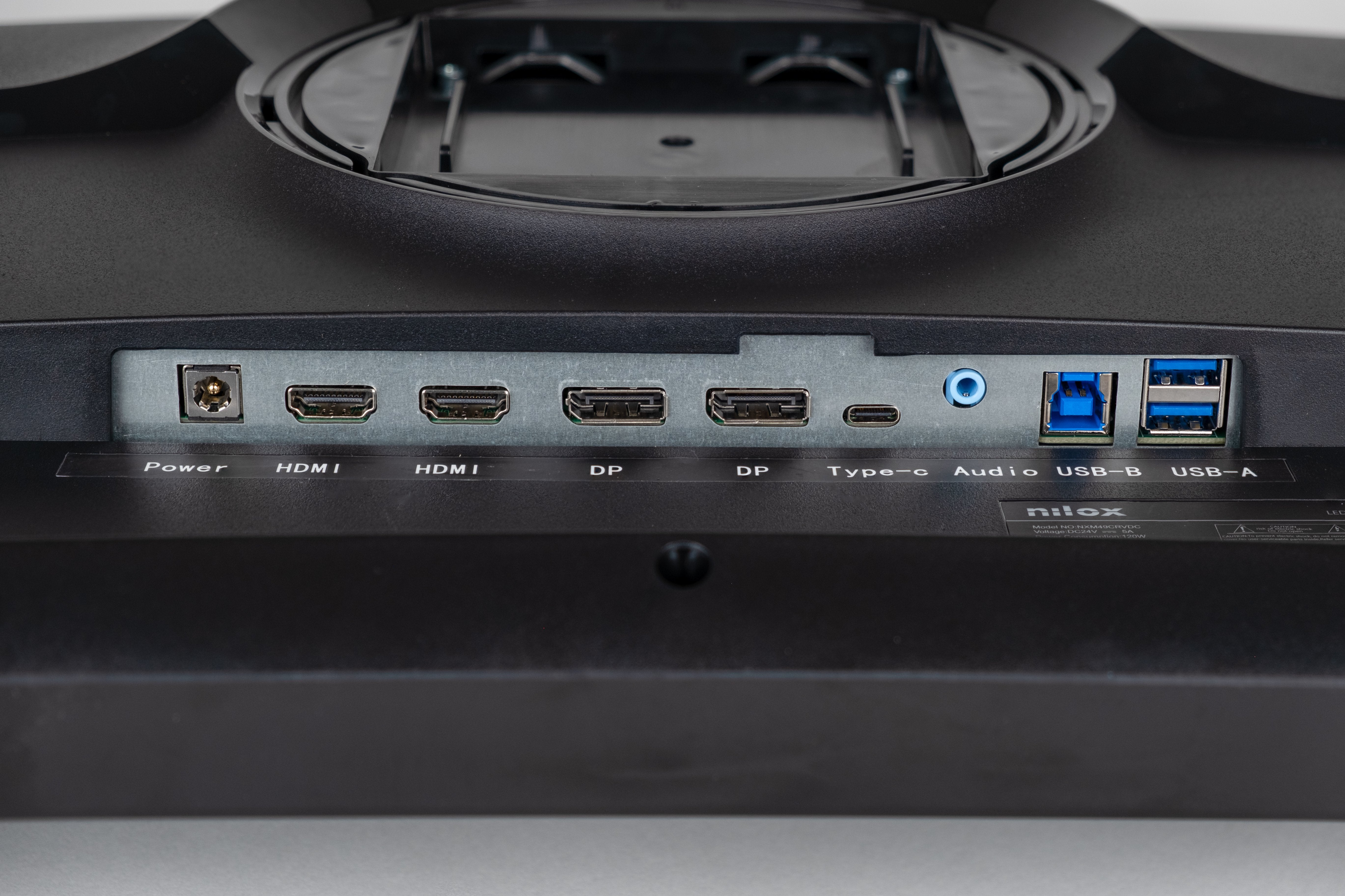 EAN 8431775035454 - Nilox NXM49CRVDC pantalla para PC 124,5 cm (49") 5120 x 1440 Pixeles Dual QHD LED Negro imagen 5