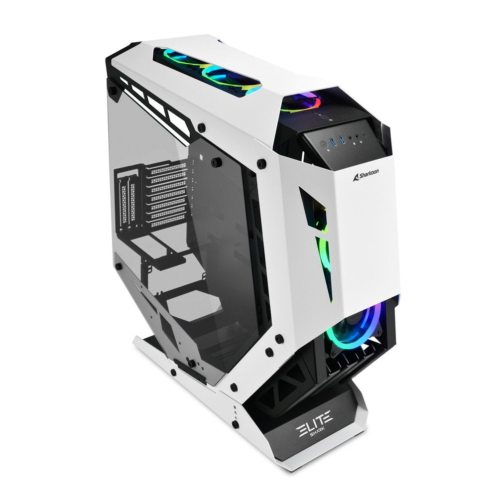 Caja Pc Sharkoon Gaming Elite Shark Ca700 Blanco