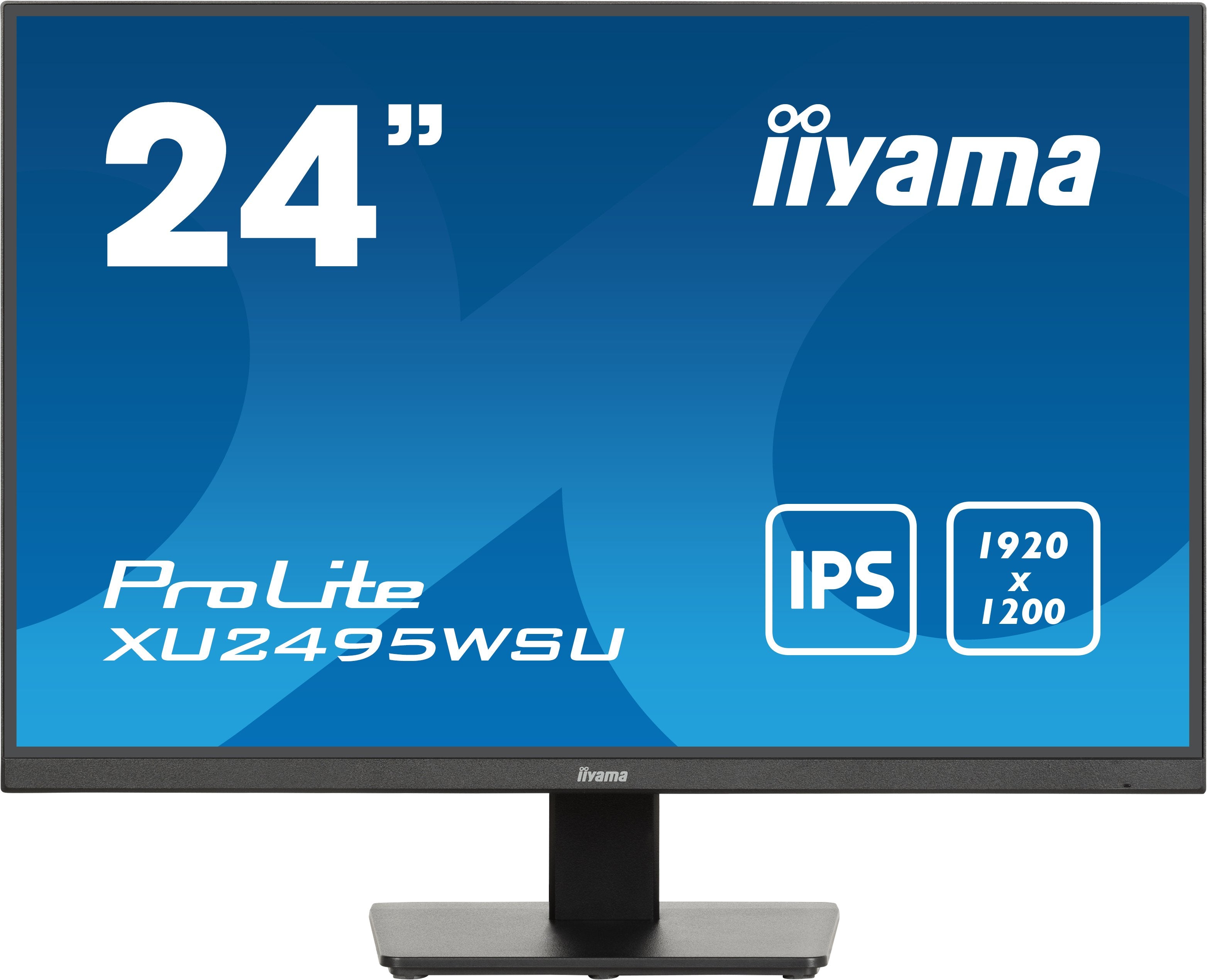 EAN 4948570124268 - iiyama ProLite XU2495WSU-B7 pantalla para PC 61 cm (24") 1920 x 1200 Pixeles WUXGA LED Negro imagen 1