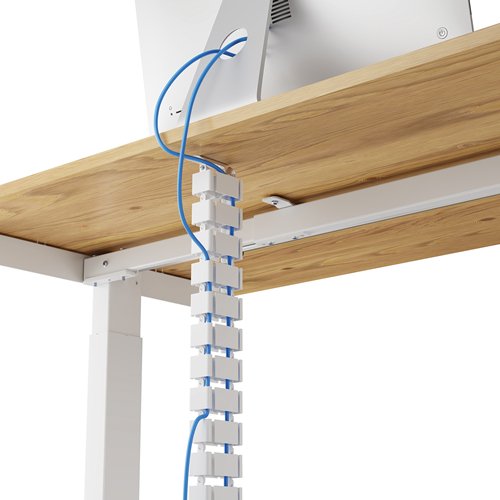 EAN 0043859805969 - Fellowes 100136872 organizador de cables Escritorio Pasacables Blanco 1 pieza(s) imagen 4