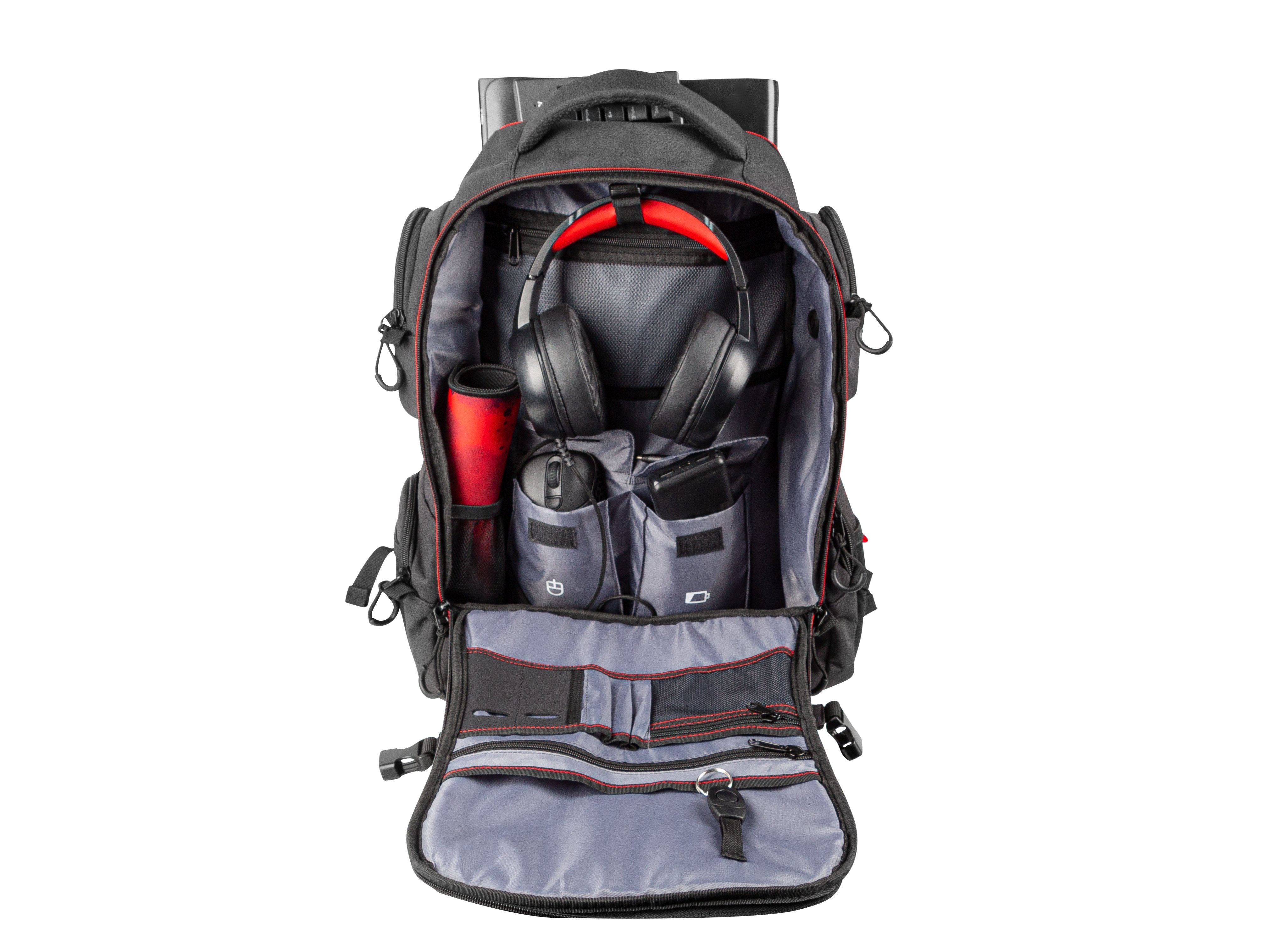 Mochila Genesis Pallad 550 Hasta 17.3 Pulgadas Negra