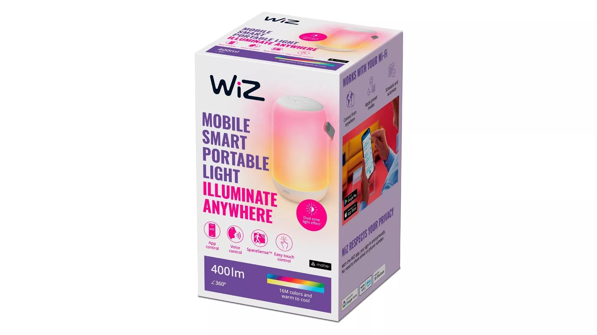 Lámpara Wiz Mobiles Tragbares Licht, 929003211501
