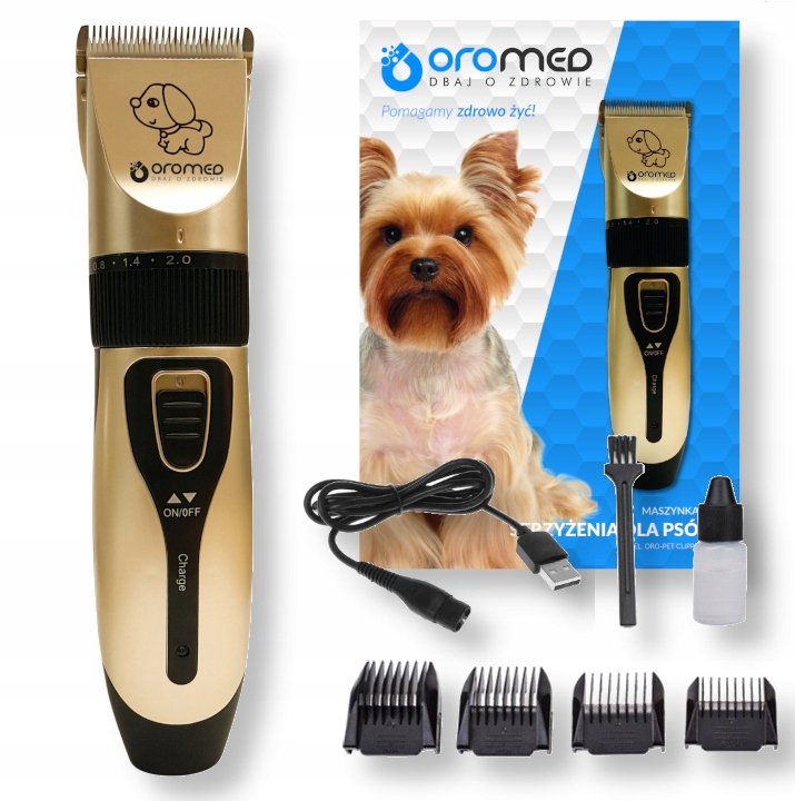 EAN 5907763679434 - Oromed ORO-PET CLIPPER USB cortadora de pelo de mascotas imagen 2
