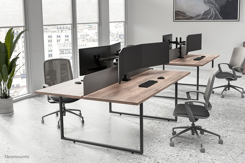 Neomounts Ds60-600bl3 Brazo De Monitor 10-27" - Quick-Fix - Tope-A-180°