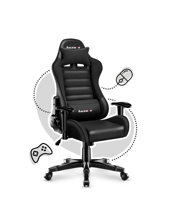 EAN 5903796010244 - Huzaro Ranger 6.0 Black Silla para videojuegos universal Asiento (de seguridad) de butaca Negro imagen 3