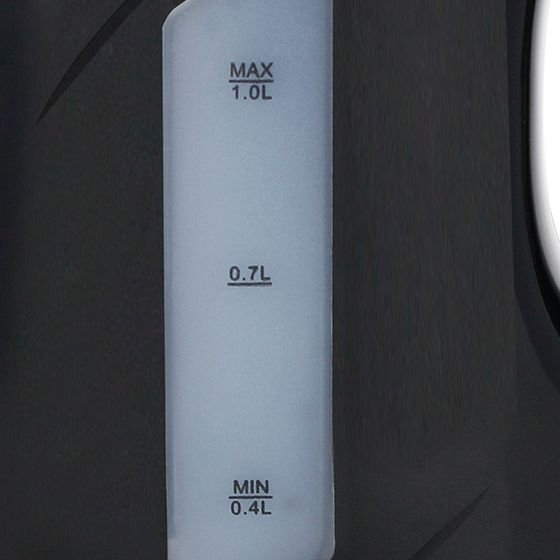 Emerio Wk-121616.1 - Hervidor De Agua Pequeño (1 L, 900 W), Color Negro