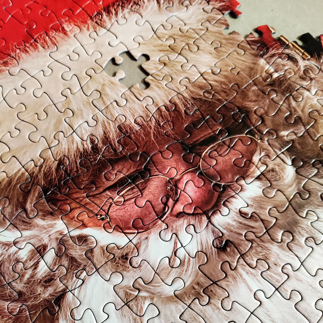 Puzzle 1000 Elementów Swiety Mikolaj W Swoim Domu
