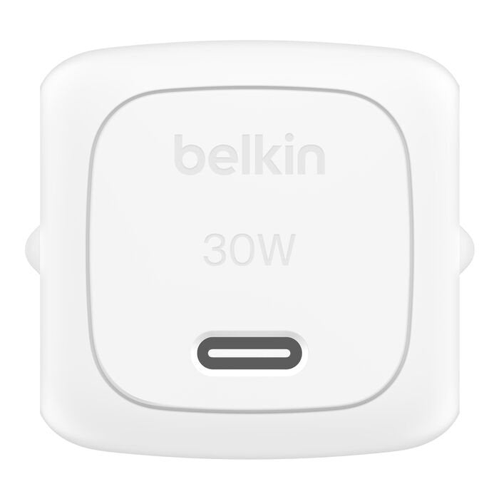 Cargador De Refuerzo Belkin Usb-C/Usb-C De 30 W, Pd, Ws+Kab.Wca008kq1mwh-B6