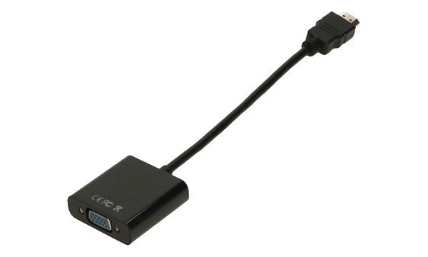 EAN 5055190192252 - 2-Power CAB0060A adaptador de cable de vídeo HDMI tipo A (Estándar) VGA (D-Sub) Negro imagen 2